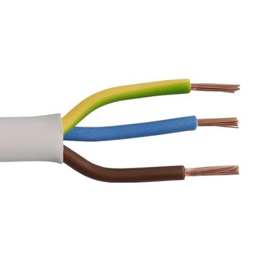 Instruments électriques de petite taille à l'intérieur Fil isolant en PVC en cuivre avec 300/300v H03vvh2 et conducteur Cooper