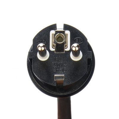 Certifié DIN VDE 0620/EN 50075 1990 câble en caoutchouc isolé Euro 16A 3 broche H07rn f pour PV1 solaire