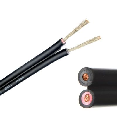 Tuv certifié 6mm 1000v double isolant rouge à deux cœurs 6mm2 câble PV à deux cœurs pour l'utilisation de l'énergie câble de contrôle d'isolation en PVC