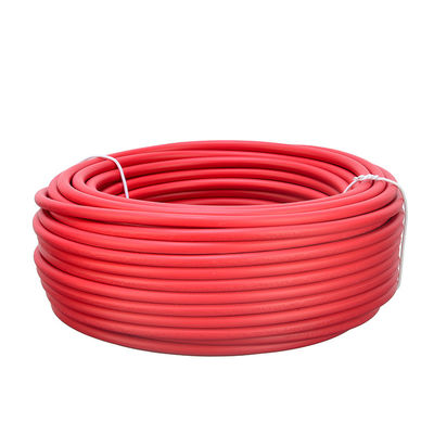 H05V-U 1X0.5 0.75 1 1.5 2.5 4 6 MM2 300/500V Noyau unique fil de cuivre pur PVC solide câble d'alimentation électrique pour la maison rouge