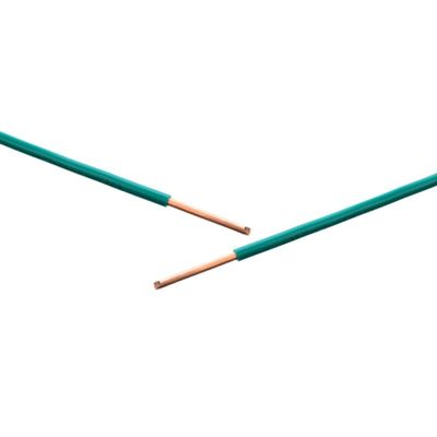 H05V-U 1X0.5 0.75 1 1.5 2.5 4 6 MM2 300/500V Noyau unique fil de cuivre pur PVC solide câble d'alimentation électrique pour la maison rouge