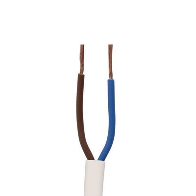 Cable flexible pour petits appareils électriques intérieurs câbles d'alimentation 2 cœurs Vde H03vvh2 f contrôle d'isolation en cuivre PVC