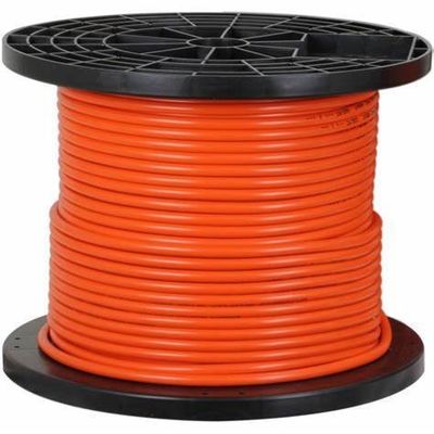 16 mm2 25 mm2 70 mm2 Double câble d'alimentation de soudage à isolation pour machine à souder PVC Matériau isolant 100M/1 rouleau Longueur
