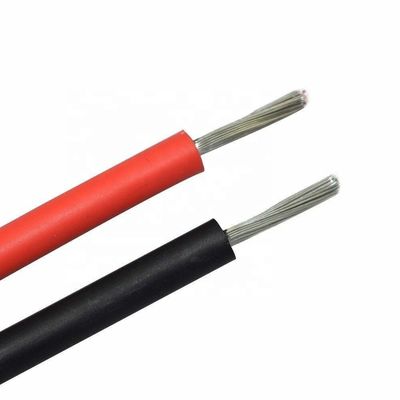 6.1MM±0.15MM Diamètre extérieur Certificat TUV Cable solaire de 4 mm personnalisé pour l'homologation EN60754-1/EN60754-2 Cable PV CC