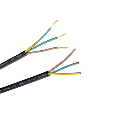 Cable de commande d'isolation en caoutchouc H05rn f câbles d'alimentation VDE pour produits en cuivre