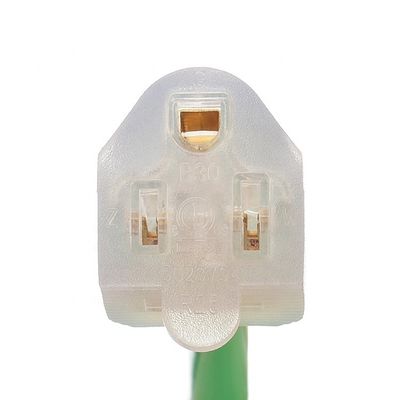 3X8/10/12/14/16AWG Voltage nominal 125V NEMA Femme Light End ETL Certifié câble d'alimentation en cuivre extérieur américain à 3 cœurs