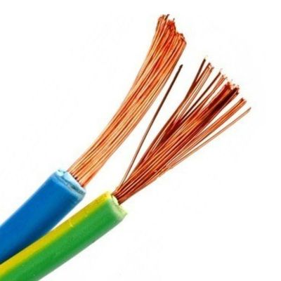 300/500v H05v k Fil conducteur de cuivre électrique avec câble d'alimentation isolant en PVC en 0,75 mm2 Standard de fil unique