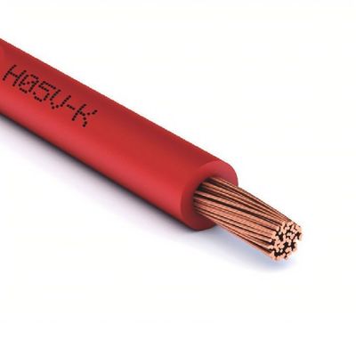 Produits en cuivre électrique Câble d'alimentation avec isolation PVC 450/750V Ho7v k et 0,5 mm2/0,75 mm2/1,0 mm2/1,5 mm2/2,5 mm2