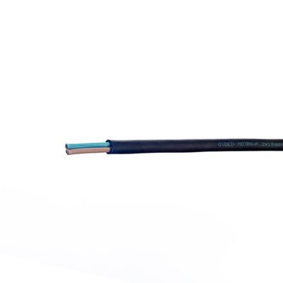 VDE KC Certificated H07rnf 2 Core Flame Resistance 2x0 75 Electric Wire Ce Ccc Approval Safe Waterproof Power Cable