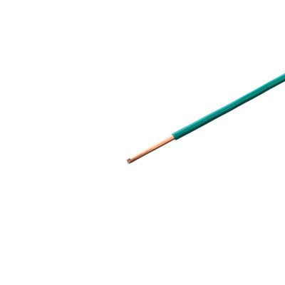 450/750V H07v U 1,5 mm2 2,5 mm2 Fil de cuivre pur solide avec câble d'alimentation isolé en PVC pour haute tension