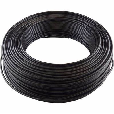 450/750V H07v U 1,5 mm2 2,5 mm2 Fil de cuivre pur solide avec câble d'alimentation isolé en PVC pour haute tension