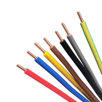 H07v U H07v R Conducteur de cuivre pur sans oxygène Fil électrique pour les besoins de câblage à l'intérieur de la maison