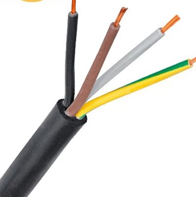 450/750v Voltage nominal en caoutchouc enveloppe de cuivre câble de câble électrique domestique H07rn f 2x1 5 Matériau de conducteur en couleurs personnalisées