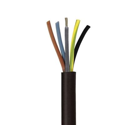 450/750v Voltage nominal en caoutchouc enveloppe de cuivre câble de câble électrique domestique H07rn f 2x1 5 Matériau de conducteur en couleurs personnalisées