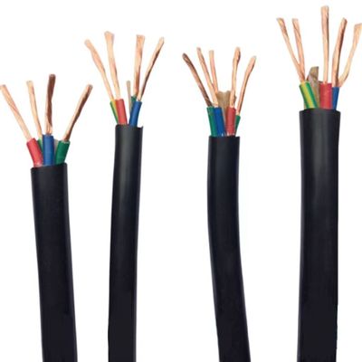 450/750v Voltage nominal en caoutchouc enveloppe de cuivre câble de câble électrique domestique H07rn f 2x1 5 Matériau de conducteur en couleurs personnalisées