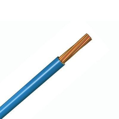 Cable électrique H07v U H07v R en cuivre à chaîne personnalisé pour applications haute tension 1,5 mm2 2,5 mm2 4 mm2 et isolation PVC
