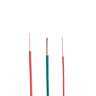H05v-u 0,5 0,75 1,0 mm carrés câble de construction de centrales électriques en cuivre mince pour projet et construction de câblage de maison