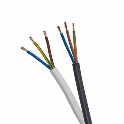 Cable de commande d'isolation en PVC H05vv f 3g1 0 Fil de terre en cuivre nu enfilé pour basse tension dans le bâtiment