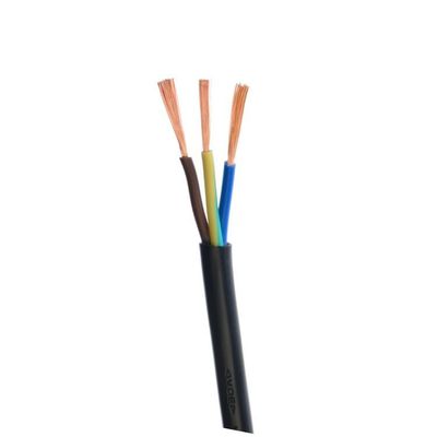 H05vv f 3g1h05vv f 3x2 5 câbles électriques en cuivre pour câblage domestique 1,5 mm 2,5 mm2 veste en PVC