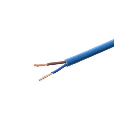 Cable Rvv multicore de 0,75 mm 2 3 4 cœurs avec câble d'alimentation isolé en PVC 300/500v fil enveloppé pour les applications basse tension