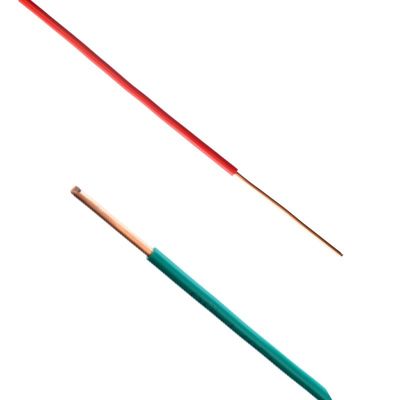 VDE SNI KC H07V-U Fil électrique à noyau solide unique 0.75/1/1.5/2/2.5/4/6mm2 Cable de cuivre pur multi-standard