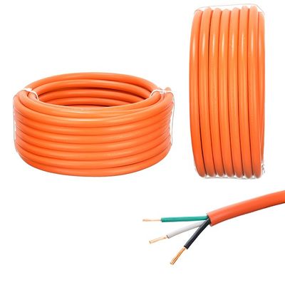 Cable d'alimentation électrique industriel à 3 cœurs / 2 cœurs 14/16/18 AWG SJTW Indiqué par ETL