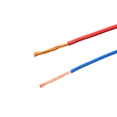 450/750v Deux cœurs Trois cœurs H05v-k Fil de câble avec isolation en PVC en cuivre massif Cordon électrique RVV flexible