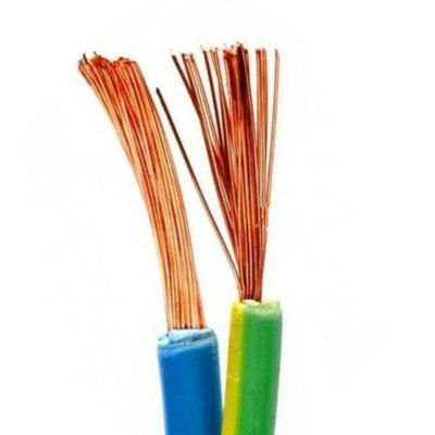 450/750v Deux cœurs Trois cœurs H05v-k Fil de câble avec isolation en PVC en cuivre massif Cordon électrique RVV flexible