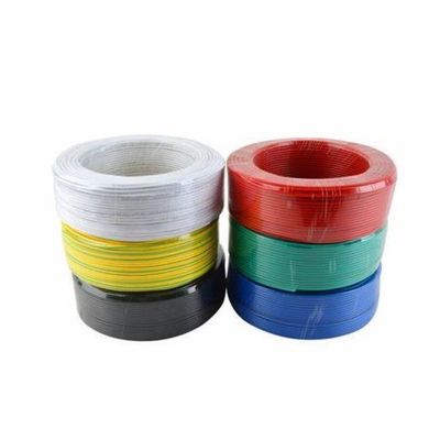 450/750v Deux cœurs Trois cœurs H05v-k Fil de câble avec isolation en PVC en cuivre massif Cordon électrique RVV flexible
